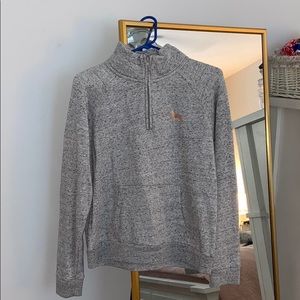 PINK quarter zip sweatshirt